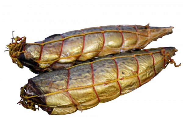 Скумбрія блакитна без голови гарячого копчення