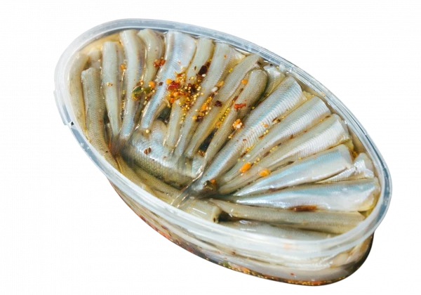 Корюшка без голови с/с в/о зі спеціями 1.4кг